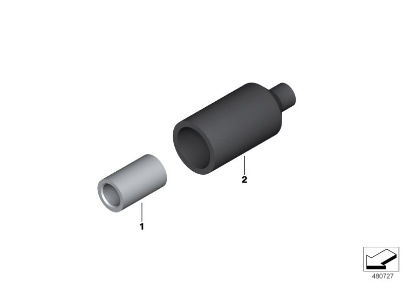 Genuine BMW 12521286004 G30 F16 Parallel Connector D= 4,5mm (Inc. X6 30dX, Alpina B7 & 640i) | ML Performance US US Car Parts
