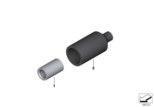 Genuine BMW 12521286004 G30 F16 Parallel Connector D= 4,5mm (Inc. X6 30dX, Alpina B7 & 640i) | ML Performance US US Car Parts