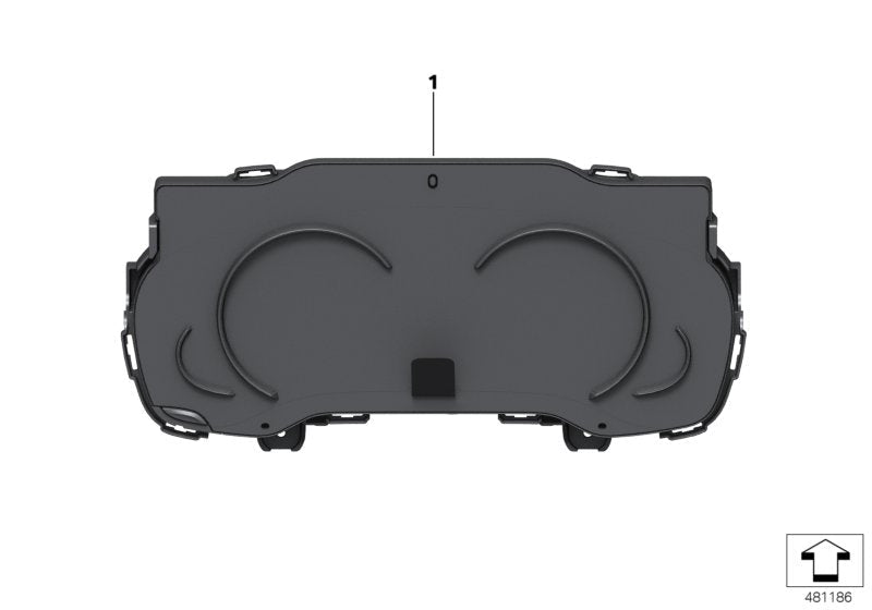 Genuine BMW 62108736907 G11 Multifunctional Instrument Display (Inc. 750i, 750dX & 750LdX) | ML Performance US US Car Parts