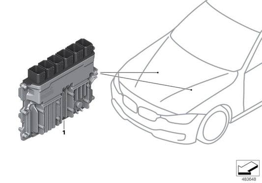 Genuine BMW 12149468879 F93 F92 F91 Basic Cotrol Unit Dme DME 88T0 (Inc. M5 & M8) | ML Performance US US Car Parts