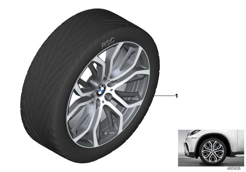 Genuine BMW 51127397404 F16 Chinese Market Flap, Rear Right (Inc. X6) | ML Performance US US Car Parts