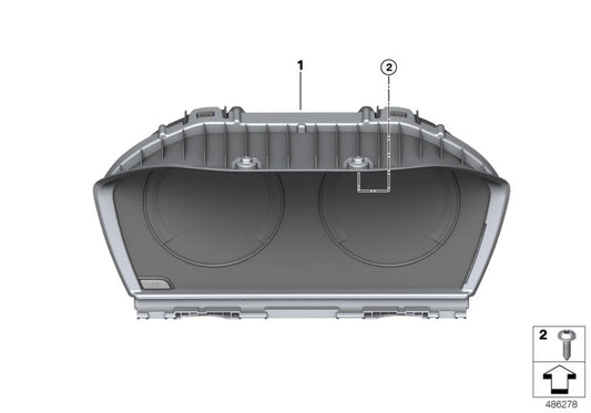 Genuine BMW 62109835824 F39 Instrument Cluster MPH (Inc. X2 & X1 28i) | ML Performance US US Car Parts
