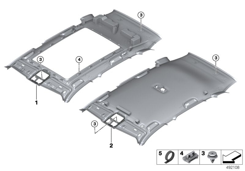 Genuine BMW 51449461503 G05 Audio Trim Panel Front Left (Inc. X5) | ML Performance US US Car Parts