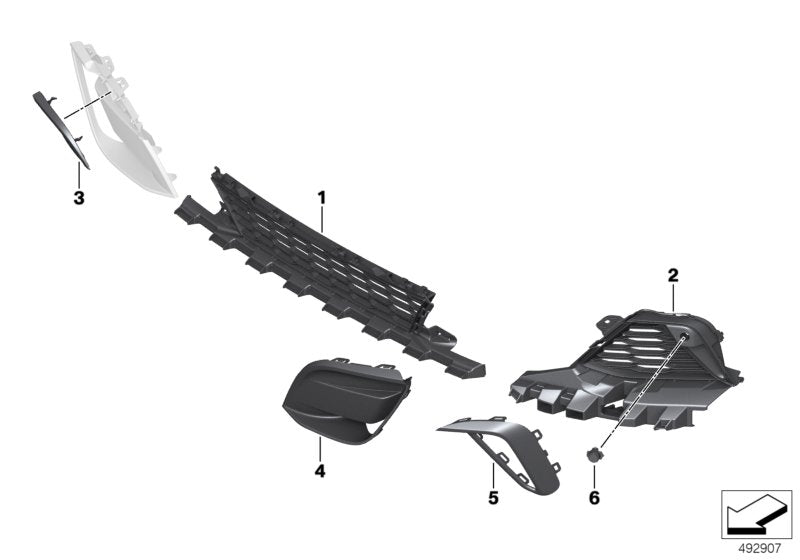 Genuine BMW 51128092928 G29 Cap (Inc. Z4 M40i, Z4 30i & Z4 20i) | ML Performance US US Car Parts