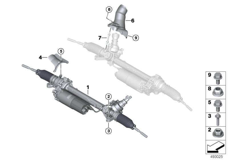 Genuine BMW 32106896215 G29 Exch. Steering Box, Electr. (Inc. Z4 M40i, Z4 30i & Z4 20i) | ML Performance US US Car Parts