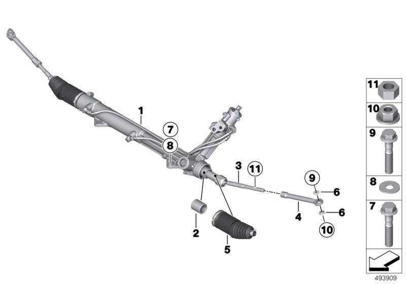 Genuine BMW 31108420054 Fit Bolt M10X1,5X39 (Inc. M6 GT3) | ML Performance US US Car Parts
