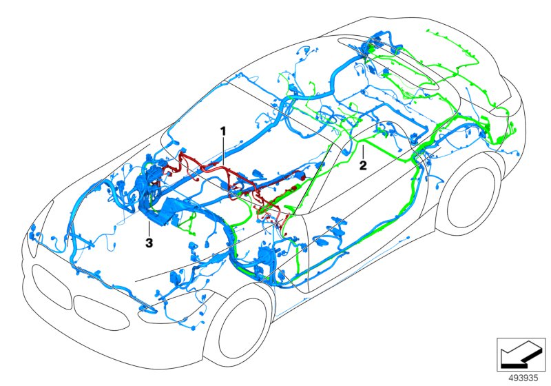 Genuine BMW 61112465507 G29 Main Wiring Harness, Duplicate (Inc. Z4 M40i, Z4 30i & Z4 20i) | ML Performance US US Car Parts