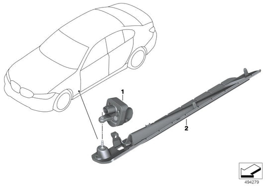 Genuine BMW 63177946655 G20 G21 Light Module, Left (Inc. 320iX, 330iX & 330d) | ML Performance US US Car Parts