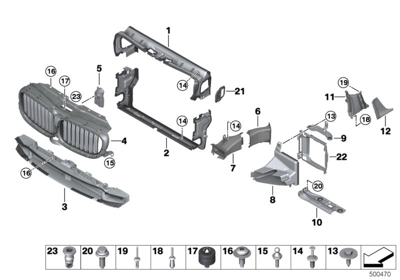 Genuine BMW 51747365632 G11 Air Duct, Brake, Wheelhousing, Right (Inc. 730dX, 750LdX & Alpina B7) | ML Performance US US Car Parts