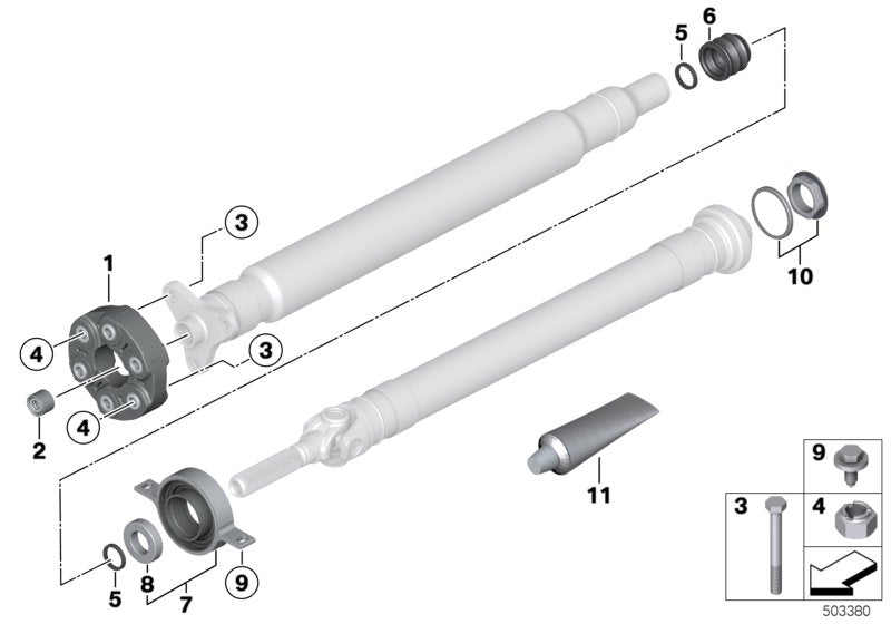 Genuine BMW 26112284776 F83 Universal Joint (Inc. M4 GTS, M4 GT4 & M2) | ML Performance US US Car Parts