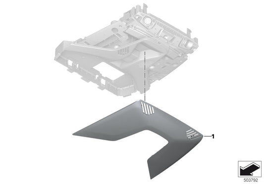 Genuine BMW 61319433362 F40 F44 TriCover For Roof Function Center (Inc. 118i, 220d & 218i) | ML Performance US US Car Parts