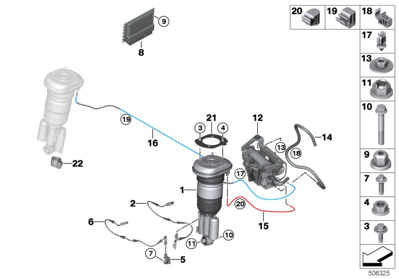 Genuine BMW 37146889577 G31 G32 Control Unit For Vdp LOW (Inc. 520dX, 630i & 630iX) | ML Performance US US Car Parts