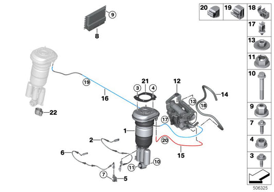 Genuine BMW 37146889577 G31 G32 Control Unit For Vdp LOW (Inc. 520dX, 630i & 630iX) | ML Performance US US Car Parts