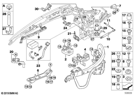 Genuine BMW 07147135926 E93 E89 Threaded Plug (Inc. 318i, Z4 35i & 330i) | ML Performance US US Car Parts