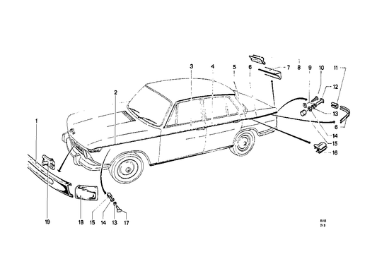 Genuine BMW 51135680107 Clamp (Inc. 2000, 2000tilux & 1800) | ML Performance US US Car Parts