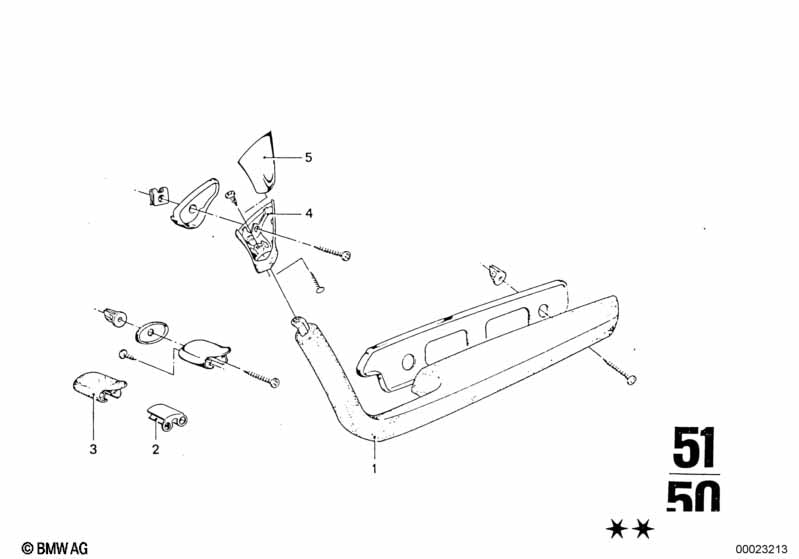 Genuine BMW 05111806596 Center Part