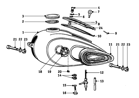 Genuine BMW 07119963107 Washer 10X16 (Inc. R25/2, R50/2 & R69 S) | ML Performance US US Car Parts