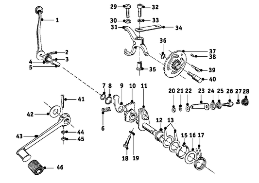 Genuine BMW 23311006158 Pin (Inc. R69, R67 & R50 S) | ML Performance US US Car Parts