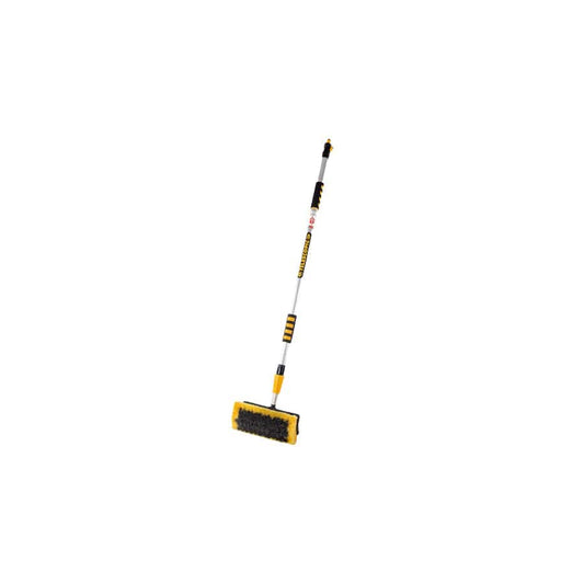 Diamondbrite Wash Brush Silver Long Handle Telescopic