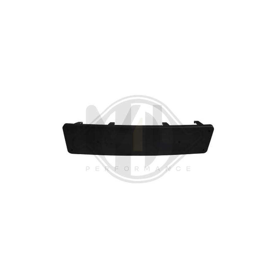 DIEDERICHS 1672054 Number plate holder suitable for MERCEDES-BENZ C-Class Front, Black, frameless