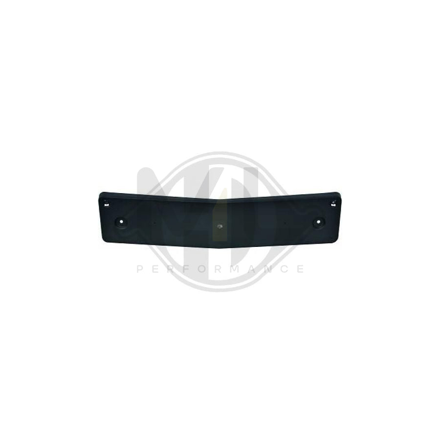 DIEDERICHS 1682054 Number plate holder suitable for MERCEDES-BENZ A-Class (W176) Front, Black, frameless