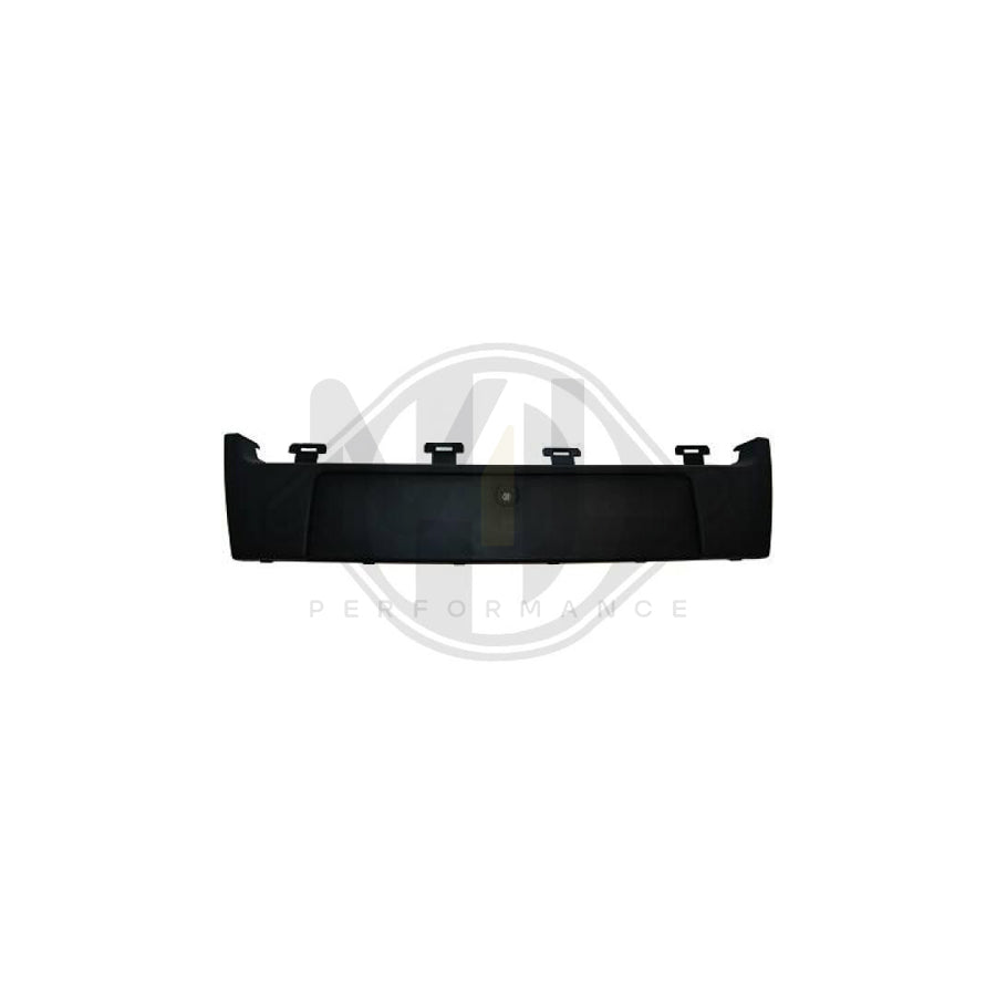 DIEDERICHS 4465454 Number plate holder for RENAULT Scénic III (JZ0/1_) Front, Black, frameless