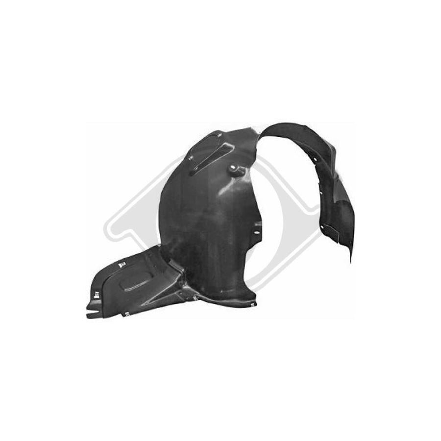 Diederichs 7807008 Panelling, Mudguard for SKODA FABIA
