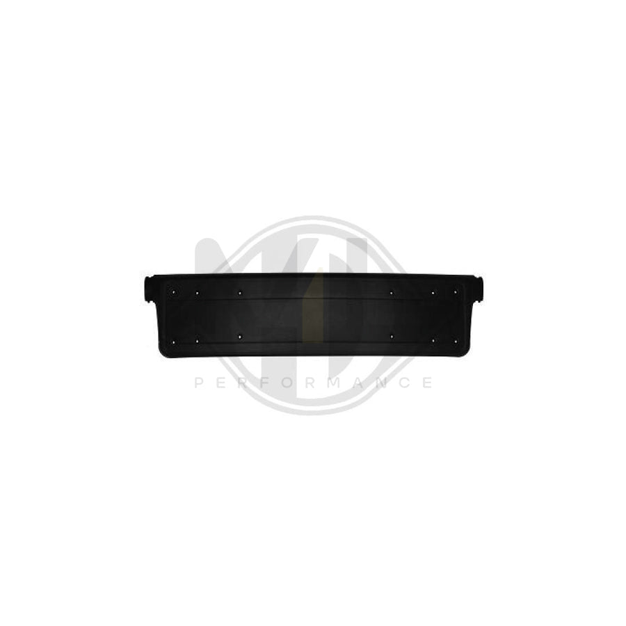 DIEDERICHS Priority Parts 1215054 Number plate holder for BMW 3 Series Front, Black, frameless