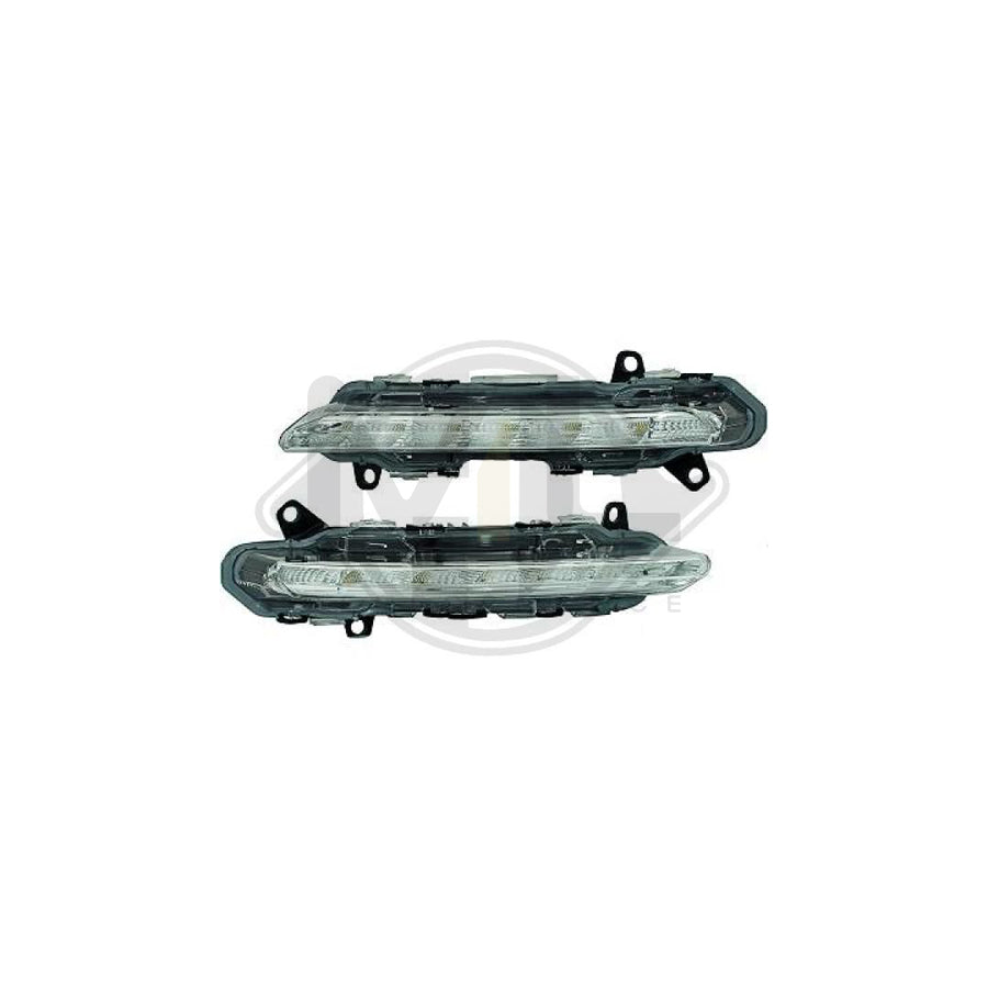 DIEDERICHS ZUB00104 Daytime running lights kit suitable for MERCEDES-BENZ C-Class