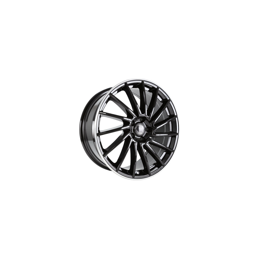 Diewe Wheels Briosa 8.5x19 ET40 1319NL-5112B40666 NeroS machined lip Wheel