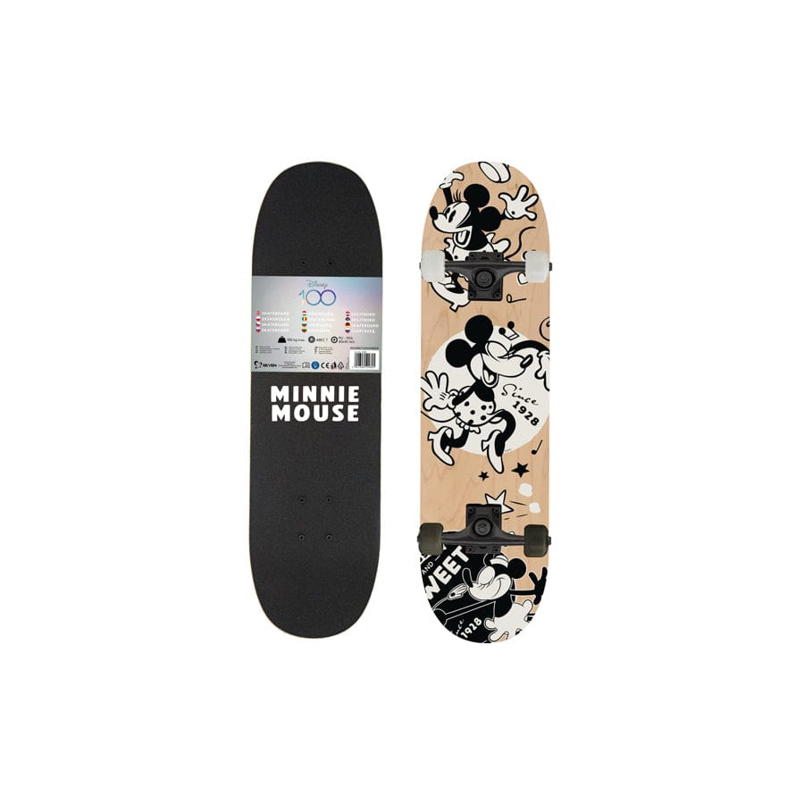Disney 59196 BIG WOODEN SKATEBOARD D100 MINNIE CLASSIC