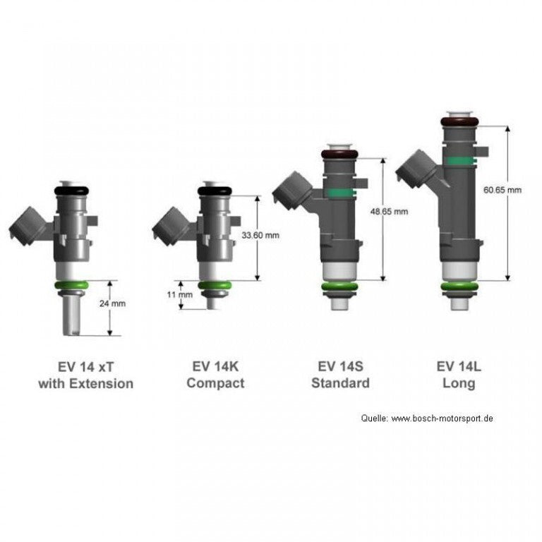 Turbozentrum 460608 Spacer for fuel injectors - extension adapter 15mm