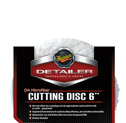 Meguiars DMC6 DA Microfibre Cutting Disc 6 2Pack