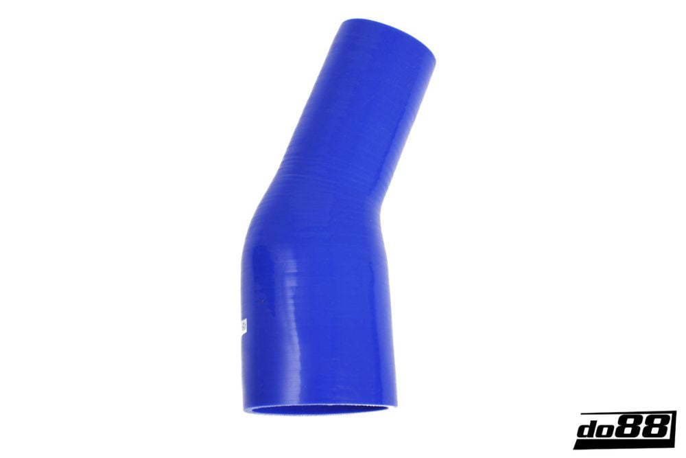 DO88 BR25G70-80 Silicone Hose Blue 25 degree 2,75 - 3,125'' (70 - 80mm)