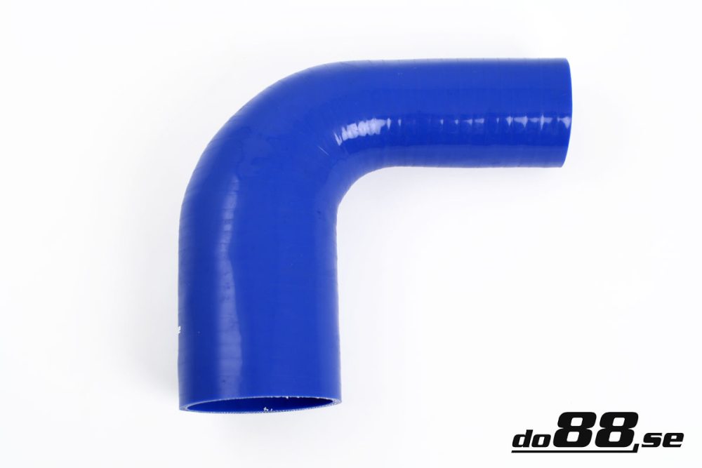 DO88 BR90G63-80 Silicone Hose Blue 90 degree 2,5 - 3,125'' (63-80mm)