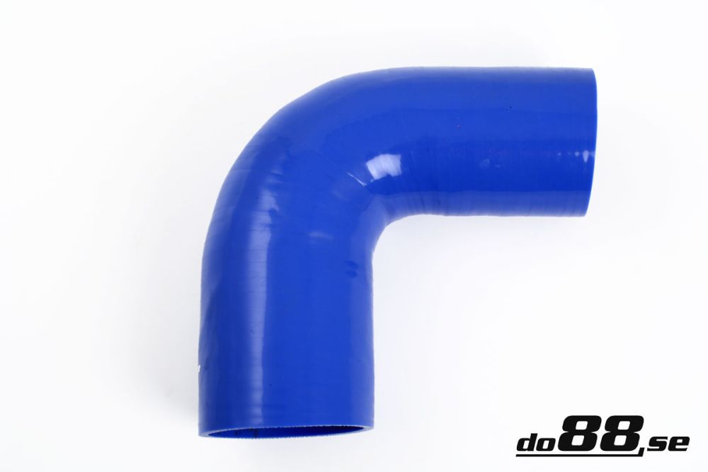 DO88 BR90G70-80 Silicone Hose Blue 90 degree 2,75 - 3,125'' (70 - 80mm)