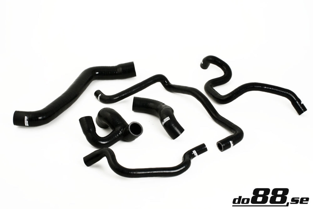 DO88 do88-kit92S Opel Calibra Vectra A Turbo C20LET Coolant hoses Black