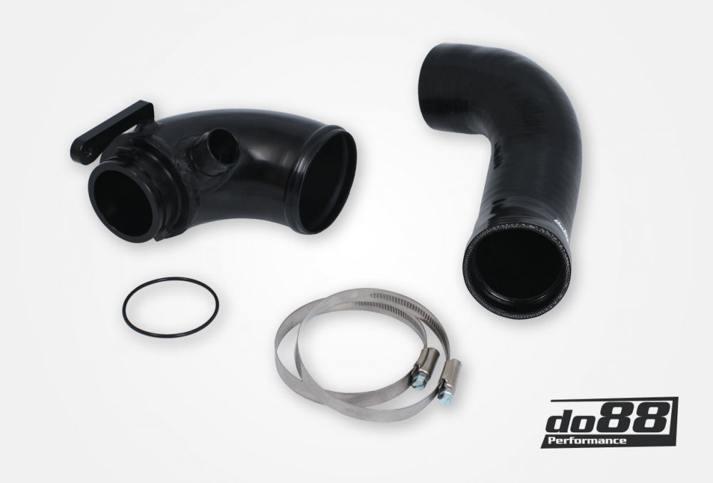 DO88 IR-130S-48-OEM VAG 1.8/2.0 TSI (MQB) Turbo inletpipe, Black hose, OEM Turbo, OEM Airbox