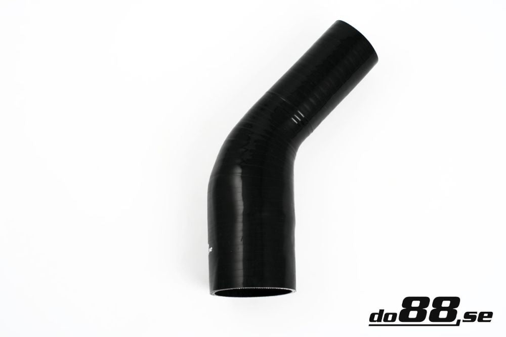 DO88 SBR45G57-70 Silicone Hose Black 45 degree 2,25 - 2,75'' (57 - 70mm)