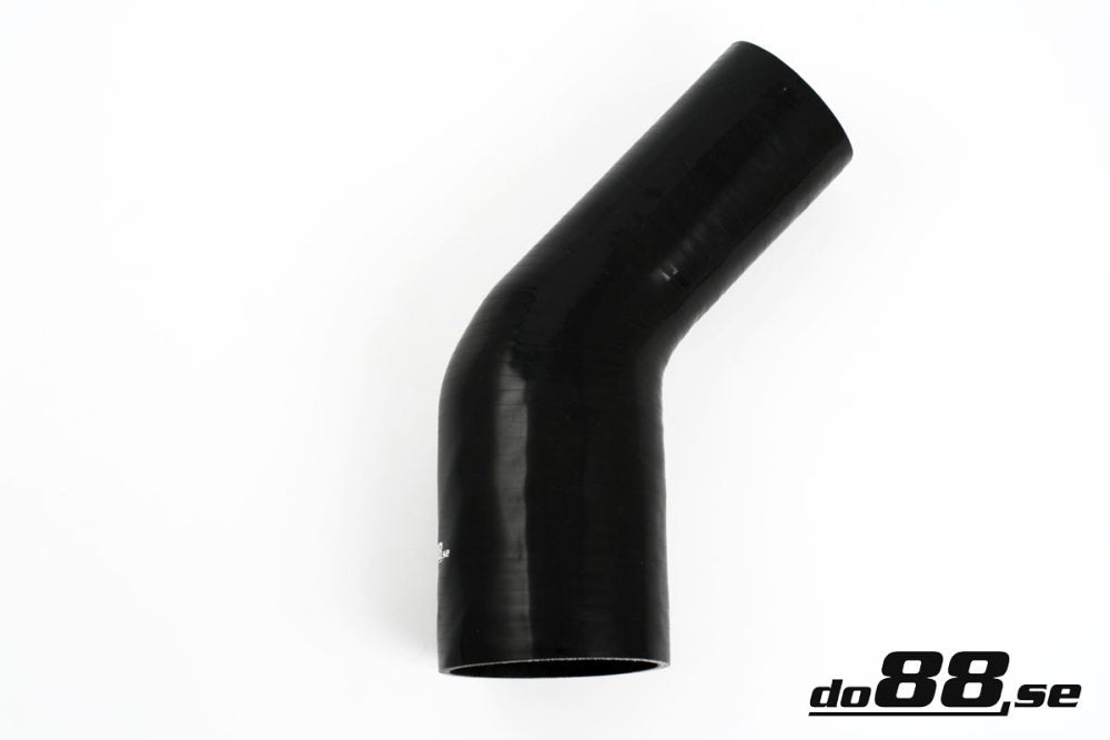 DO88 SBR45G89-102 Silicone Hose Black 45 degree 3,5 - 4'' (89-102mm)