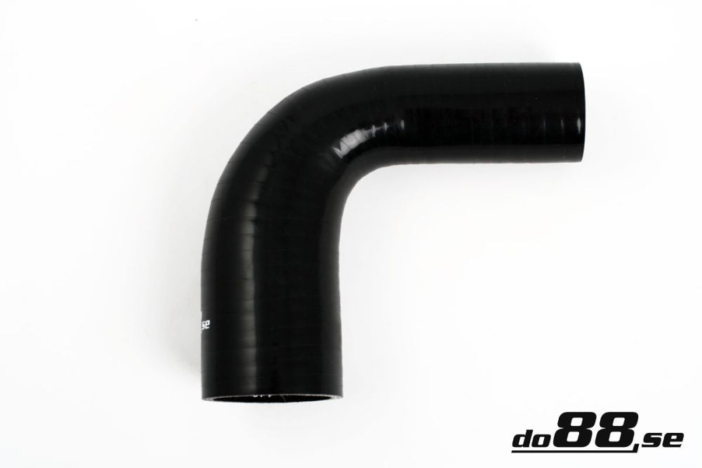 DO88 SBR90G35-51 Silicone Hose Black 90 degree 1,375 - 2'' (35 - 51mm)