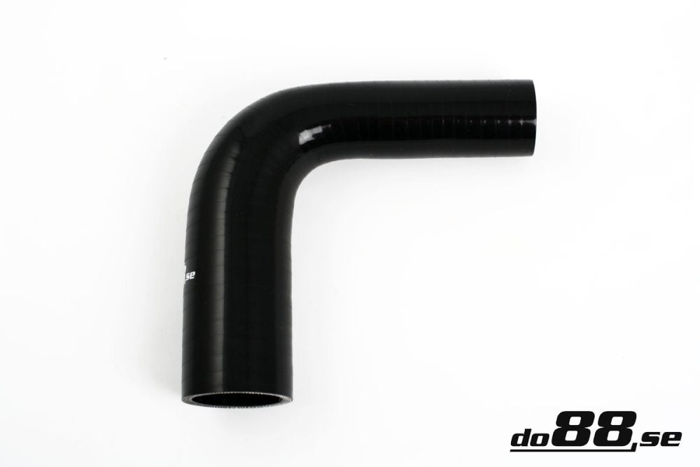 DO88 SBR90G38-41 Silicone Hose Black 90 degree 1,5 - 1,625'' (38-41mm)
