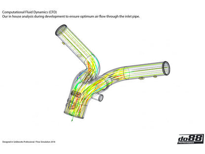 DO88 TR-200SV-1 Porsche 991.1 2013-2015 Turbo/Turbo S do88 Performance Y Pipe