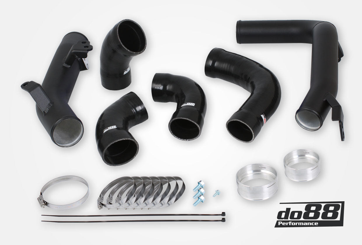 DO88 TR-260-PT8-do88-S Volvo S60 V60 XC60 V90 S90 XC90 SPA Pressure pipes, T8 Petrol, IC, Black hoses