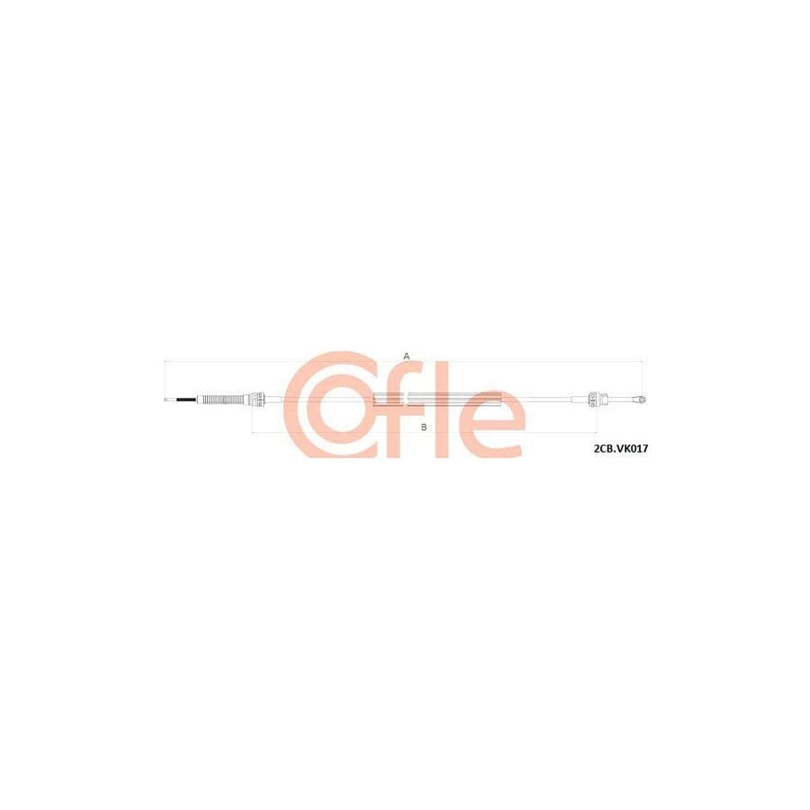 Cofle 92.2Cb.Vk017 Cable, Manual Transmission