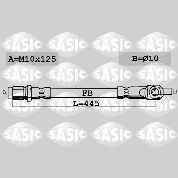 SASIC SASSBH6351 Brake Hose