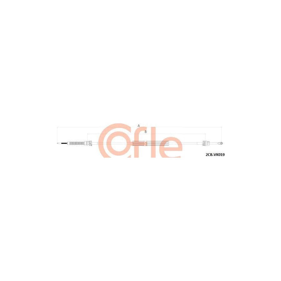 Cofle 2Cb.Vw008 Cable, Manual Transmission