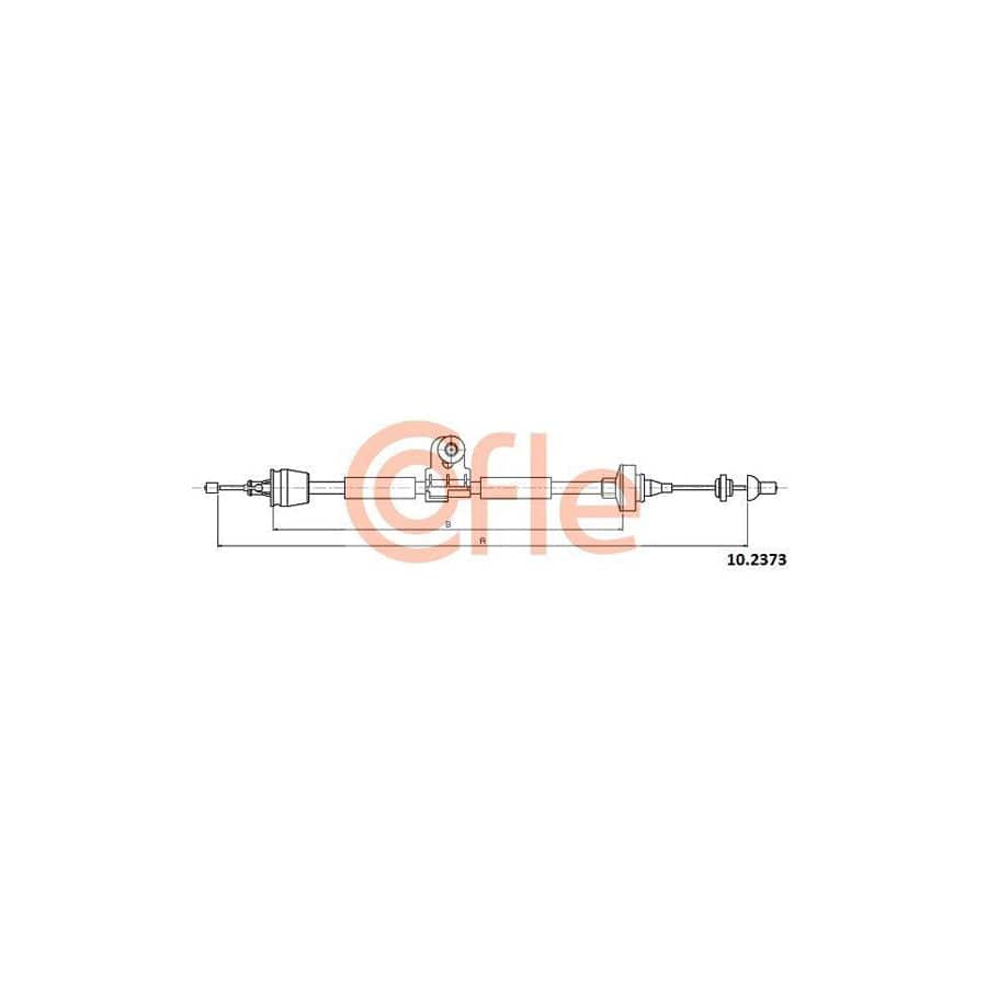Cofle 10.2373 Clutch Cable for Renault Twingo II Hatchback