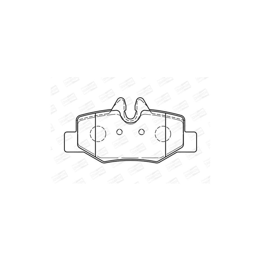Champion 573222Ch Brake Pad Set
