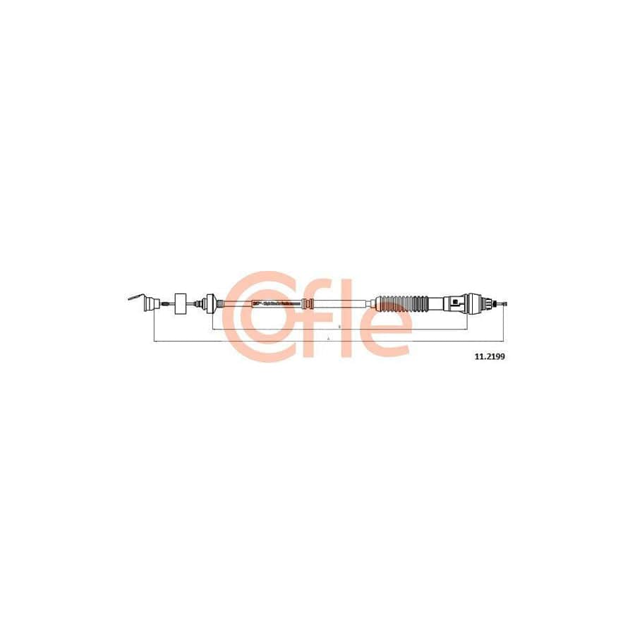 Cofle 92.11.2199 Clutch Cable